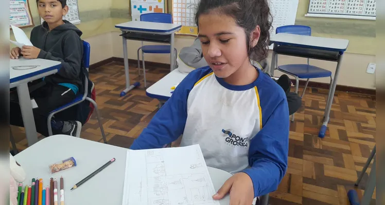 A turma se engajou com as propostas de atividades pedagógicas contidas na aula e realizou importantes reflexões.