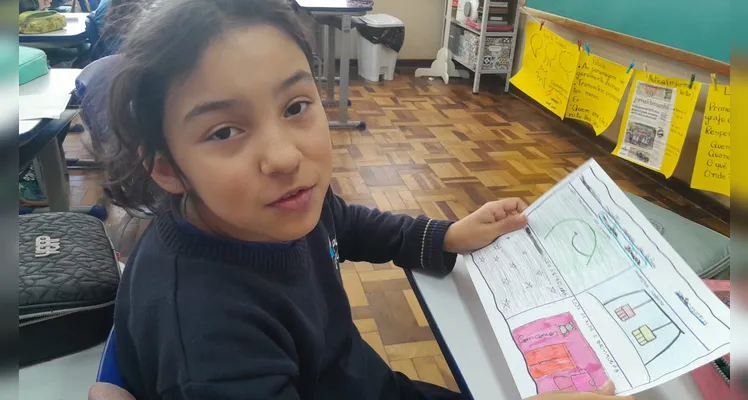 A turma se engajou com as propostas de atividades pedagógicas contidas na aula e realizou importantes reflexões.
