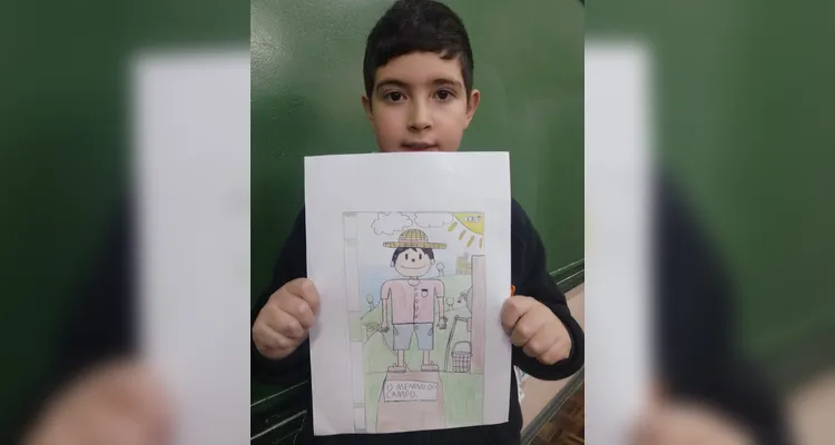 Confira como ficaram os trabalhos dos educandos.
