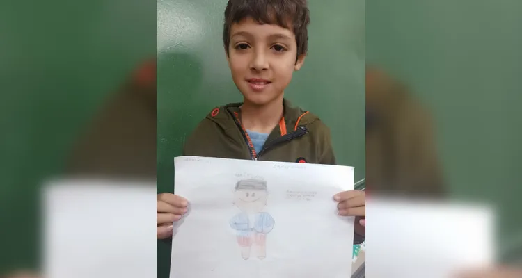 Confira como ficaram os trabalhos dos educandos.