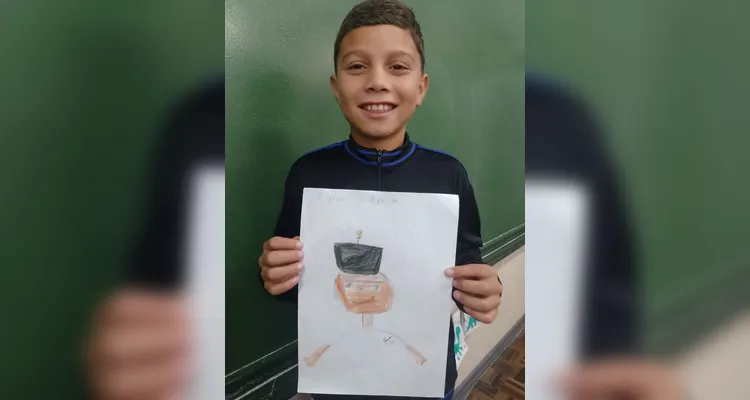 Confira como ficaram os trabalhos dos educandos.