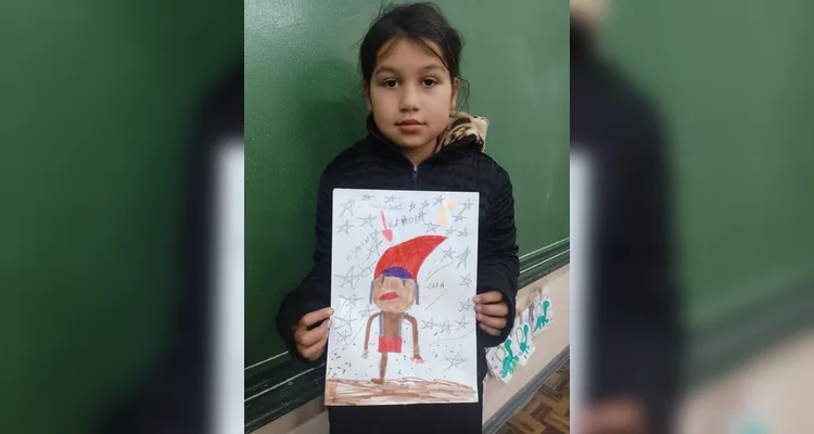 Confira como ficaram os trabalhos dos educandos.