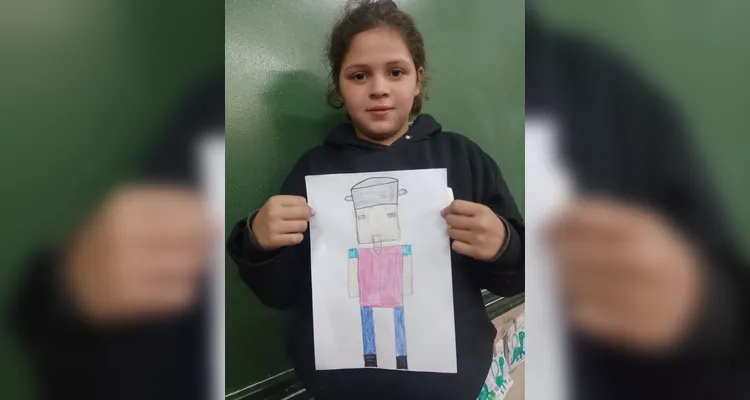 Confira como ficaram os trabalhos dos educandos.