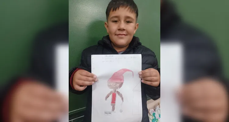Confira como ficaram os trabalhos dos educandos.