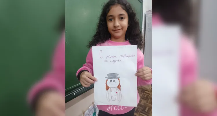 Confira como ficaram os trabalhos dos educandos.
