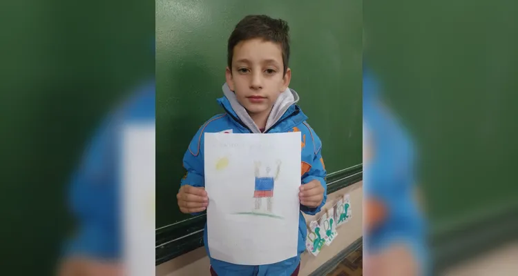 Confira como ficaram os trabalhos dos educandos.