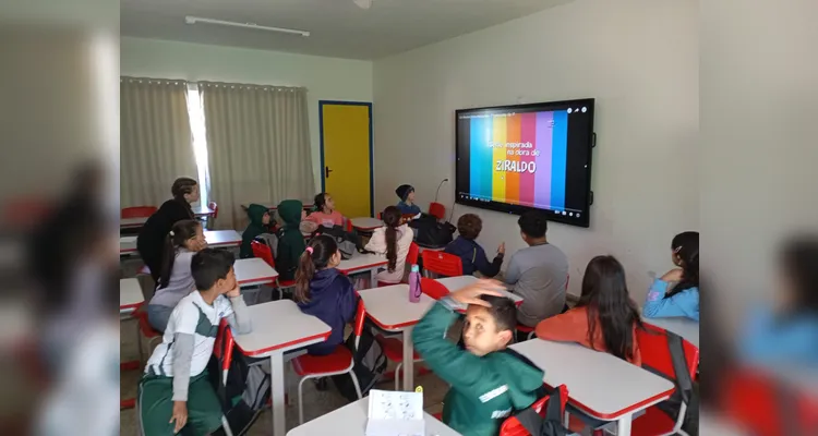 Veja os principais registros do trabalho em sala de aula.