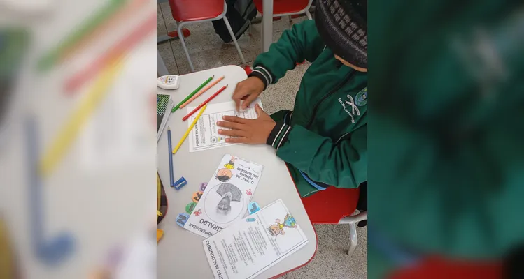 Veja os principais registros do trabalho em sala de aula.