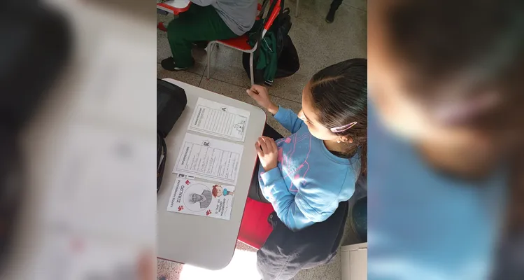 Veja os principais registros do trabalho em sala de aula.