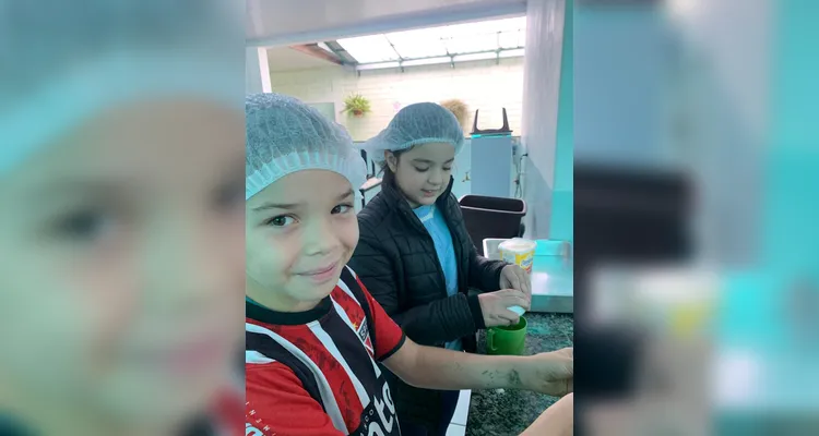 Confira os momentos que os alunos colocaram a 'mão na massa' dentro da saborosa atividade.