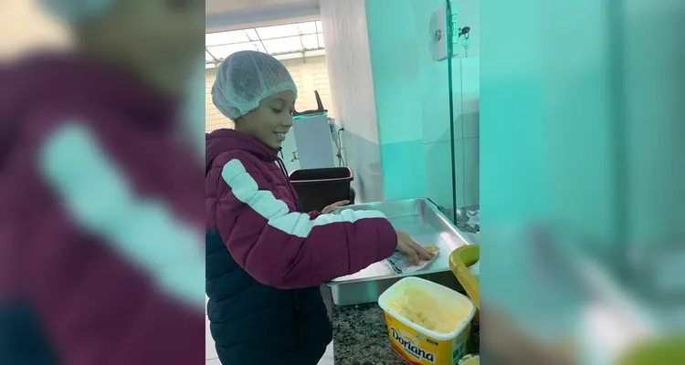 Confira os momentos que os alunos colocaram a 'mão na massa' dentro da saborosa atividade.