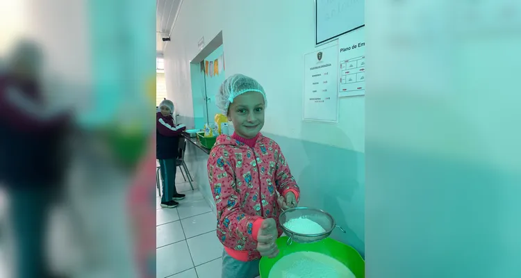 Confira os momentos que os alunos colocaram a 'mão na massa' dentro da saborosa atividade.