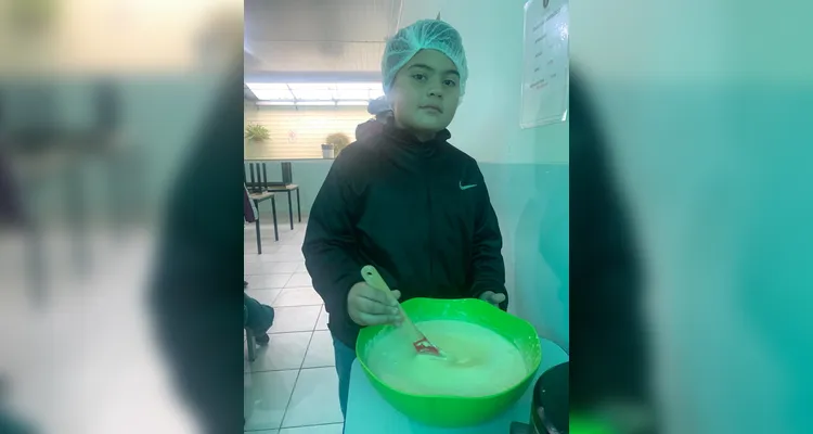 Confira os momentos que os alunos colocaram a 'mão na massa' dentro da saborosa atividade.