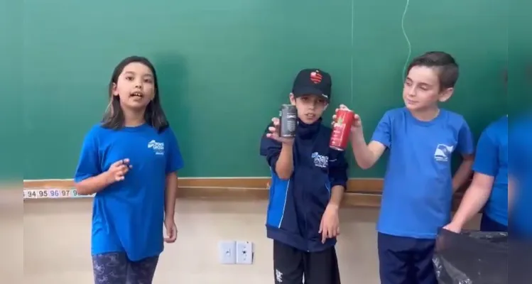 Com as atividades realizadas, a turma visualiza o impacto direto oriundo de suas ações reforçando os estudos feitos em sala.