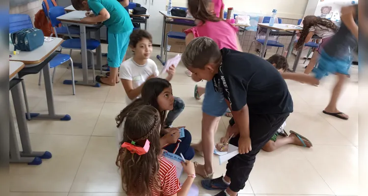 Veja os registros das dinâmicas dentro e fora da sala de aula.