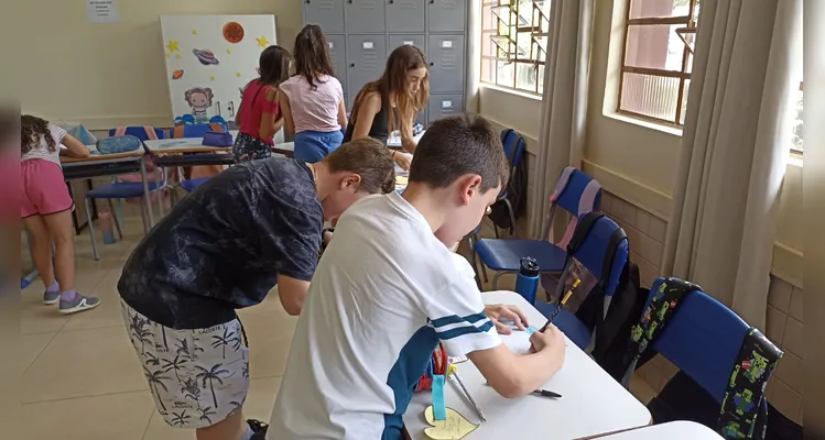 Veja os registros das dinâmicas dentro e fora da sala de aula.