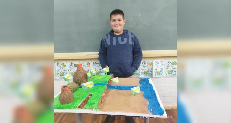 Veja os registros dos trabalhos dos alunos em sala de aula.