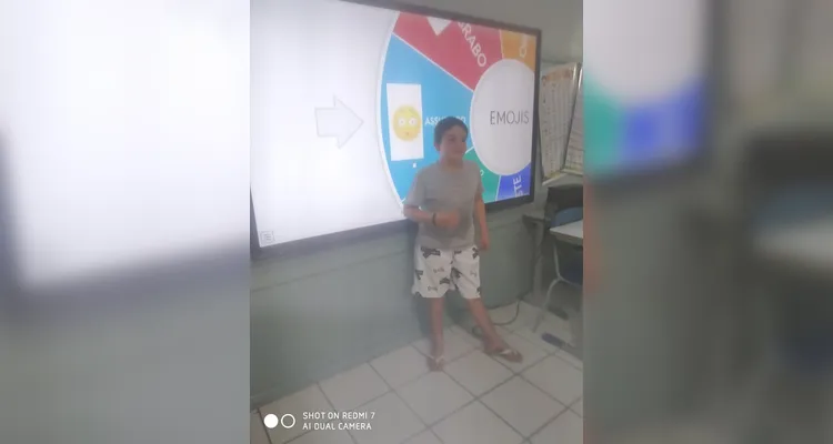 Tecnologia foi principal aliada em sala de aula.