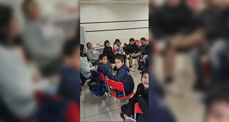 Confira os registros do trabalho em sala de aula.