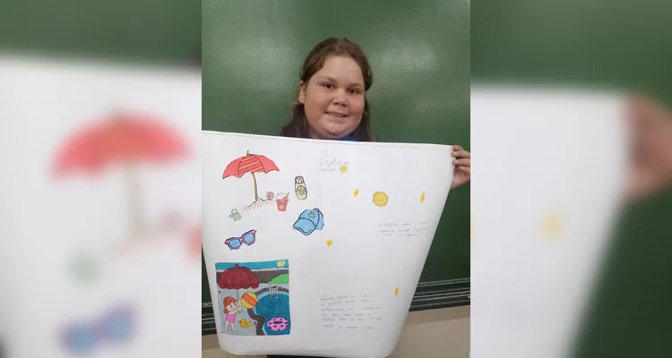 Educandos puderam realizar produções que sintetizaram conhecimentos adquiridos em sala.