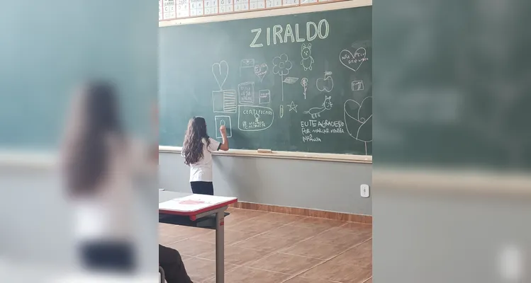 Veja a série de registros do amplo trabalho em sala de aula.