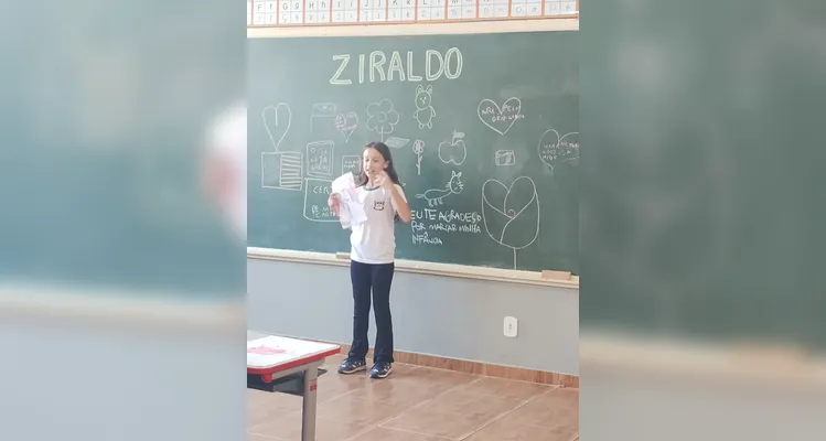 Veja a série de registros do amplo trabalho em sala de aula.