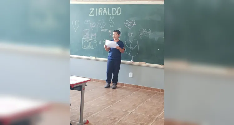 Veja a série de registros do amplo trabalho em sala de aula.