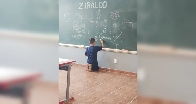 Veja a série de registros do amplo trabalho em sala de aula.