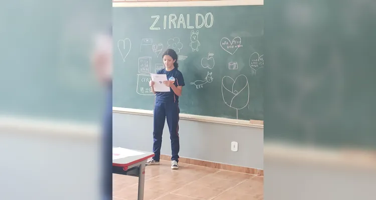 Veja a série de registros do amplo trabalho em sala de aula.