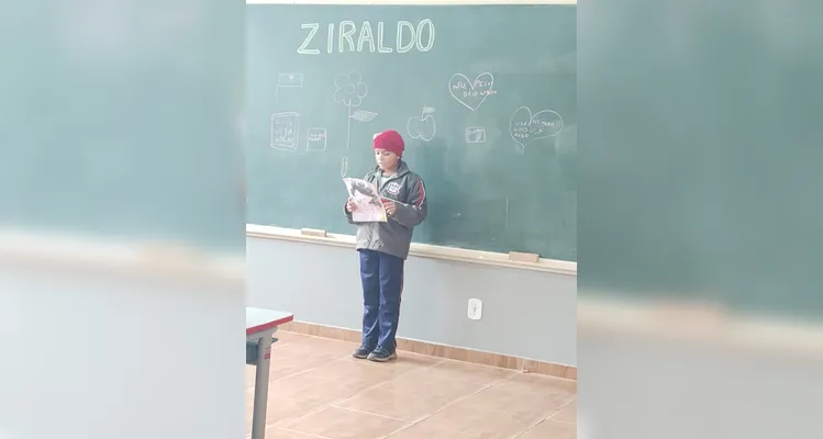 Veja a série de registros do amplo trabalho em sala de aula.