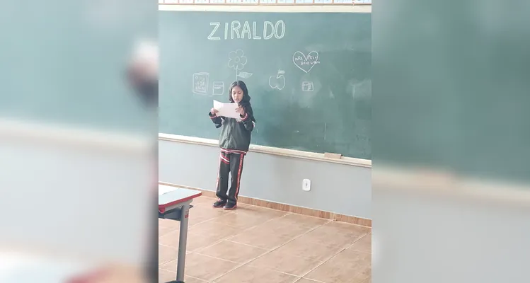 Veja a série de registros do amplo trabalho em sala de aula.