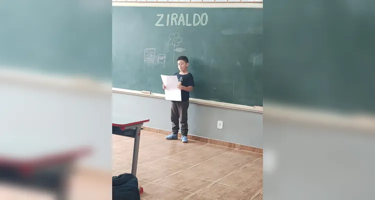 Veja a série de registros do amplo trabalho em sala de aula.