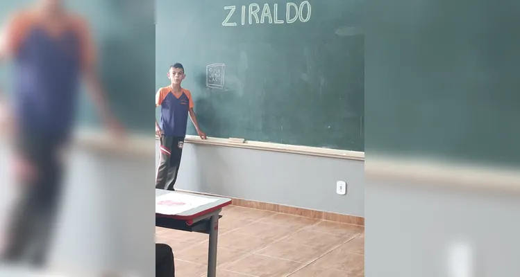 Veja a série de registros do amplo trabalho em sala de aula.