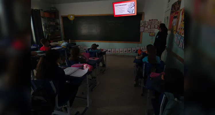 Confira os registros do trabalho dentro e fora da sala de aula.
