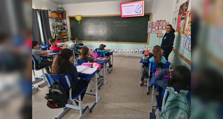 Confira os registros do trabalho dentro e fora da sala de aula.