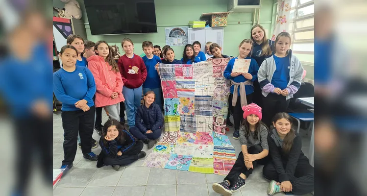 Conteúdo possibilitou que alunos proporcionassem um dia feliz para terceiros.