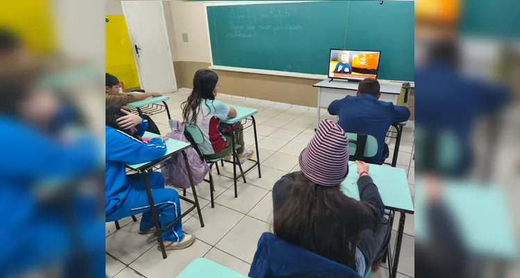 Veja a série de registros do trabalho em sala de aula e na Prefeitura.