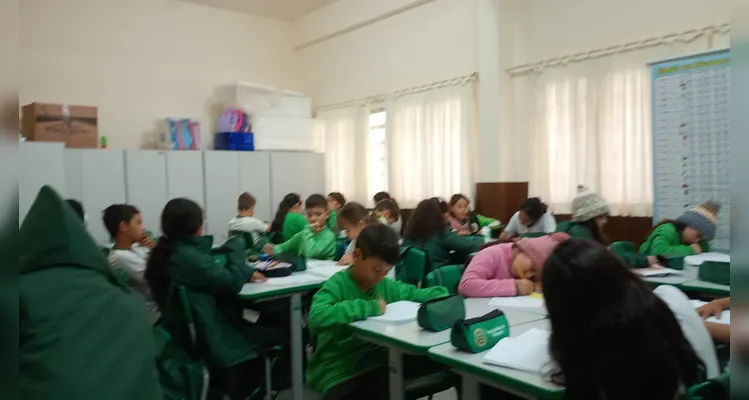 Confira como foi o trabalho elaborado pelos educandos em sala de aula.