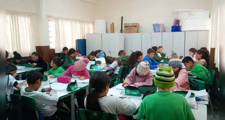 Confira como foi o trabalho elaborado pelos educandos em sala de aula.