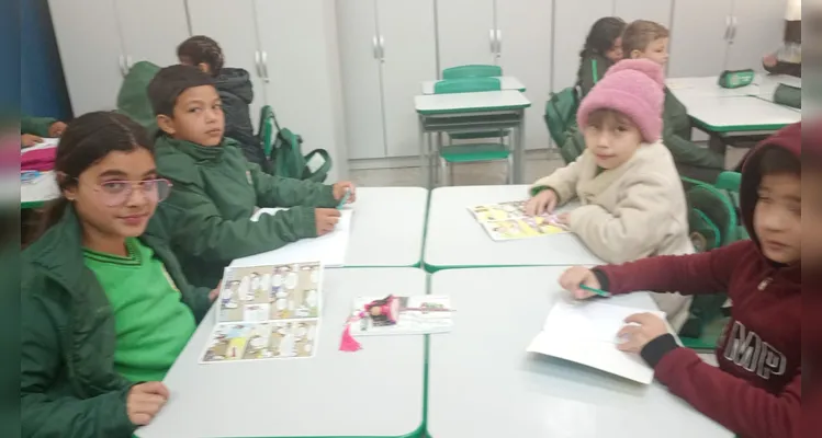 Confira como foi o trabalho elaborado pelos educandos em sala de aula.