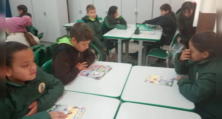 Confira como foi o trabalho elaborado pelos educandos em sala de aula.
