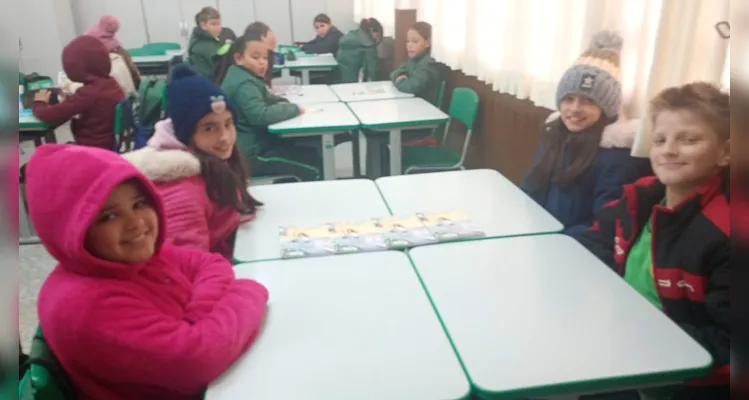 Confira como foi o trabalho elaborado pelos educandos em sala de aula.