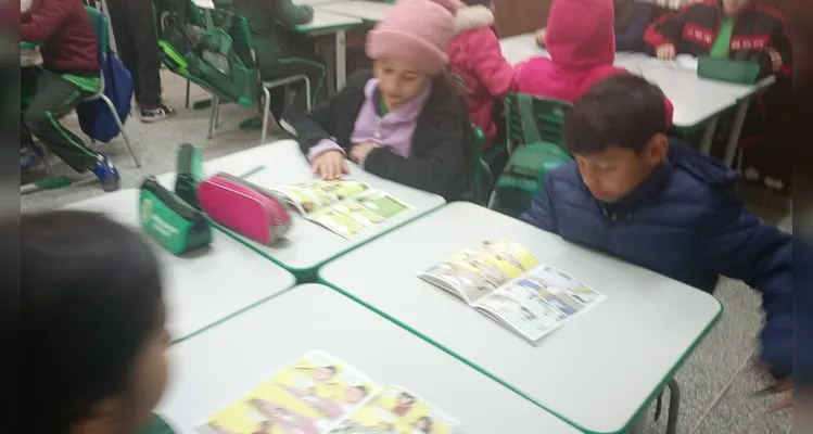 Confira como foi o trabalho elaborado pelos educandos em sala de aula.