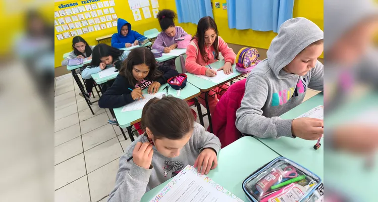 Confira os registros do amplo trabalho em sala de aula.