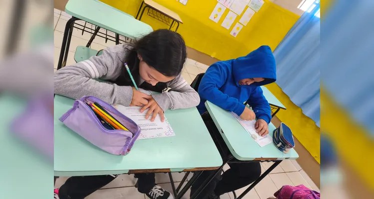 Confira os registros do amplo trabalho em sala de aula.