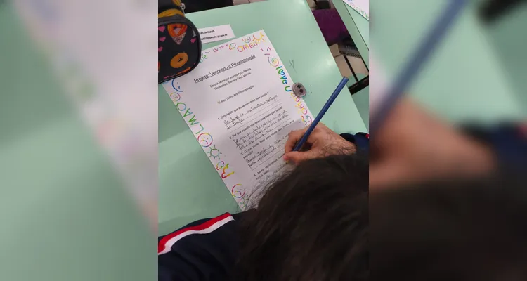 Confira os registros do amplo trabalho em sala de aula.