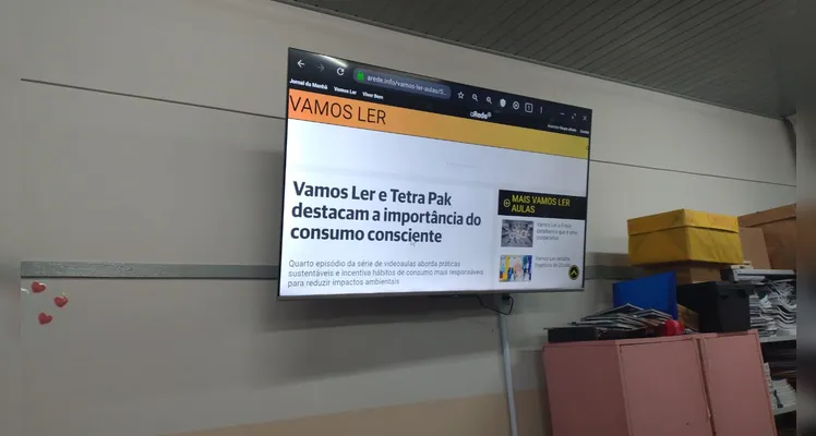 Veja como foi o trabalho em sala de aula.