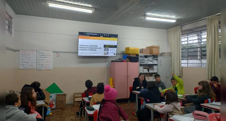 Veja como foi o trabalho em sala de aula.