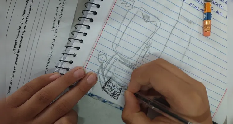 Veja como foi o trabalho em sala de aula.