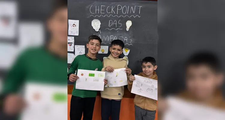 Educandos puderam colocar no papel o que aprenderam com importante temática.